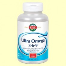 Ultra Omega 3-6-9 - Laboratorios Kal - 100 perlas