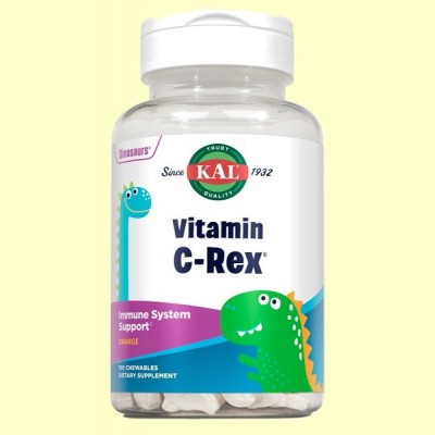 Vitamina C Rex - Naranja - 100 comprimidos - Laboratorios Kal