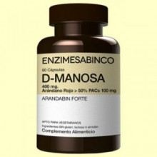D-Manosa - 60 cápsulas - Enzime Sabinco