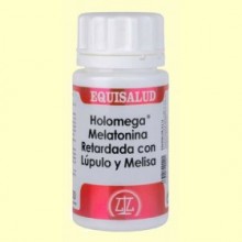 Holomega Melatonina Retardada con Lúpulo y Melisa - 50 cápsulas - Equisalud