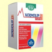 Normolip 5 Forte - 36 comprimidos - Laboratorios ESI