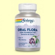 Sambuactin Oral Flora - 30 comprimidos -  Solaray