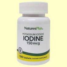 Yodo - Iodine - 100 comprimidos - Natures Plus