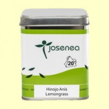Hinojo, Anís y Lemongrass Bio - 20 pirámides - Josenea