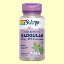 Jiaogulan 410mg - 60 cápsulas - Solaray