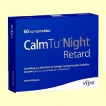 CalmTu Night Retard - Melatonina - 60 comprimidos - Vitae