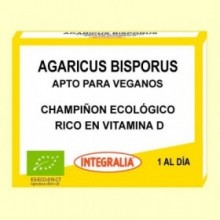Agaricus Bisporus Bio - Vitamina D - 30 cápsulas - Integralia