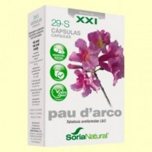 Pau D'Arco 29 S XXI - 30 cápsulas - Soria Natural