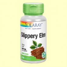 Slippery Elm - 100 cápsulas - Solaray