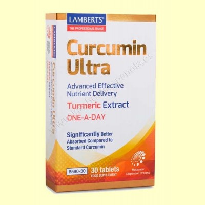 Curcumin Ultra - 30 tabletas - Lamberts