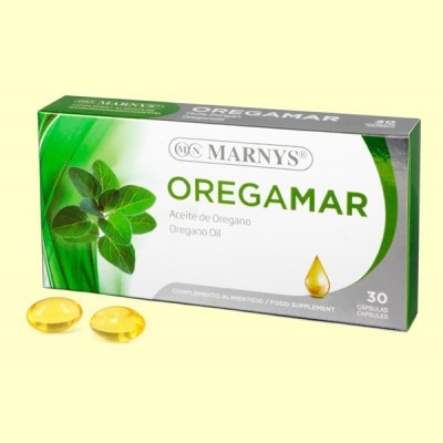 Aceite de Orégano Oregamar - 30 cápsulas - Marnys