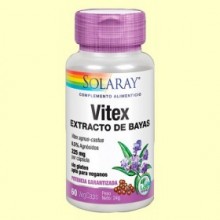 Vitex (Sauzgatillo) - 60 cápsulas - Solaray