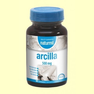 Arcilla 500mg - 90 comprimidos - Naturmil