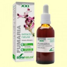 Fumaria Extracto S XXI - Extracto natural - 50 ml - Soria Natural