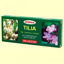 Tilia - Tila Verbena y Azahar - 20 comprimidos - Integralia