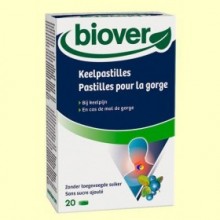 Pastillas para la garganta - 20 comprimidos - Biover