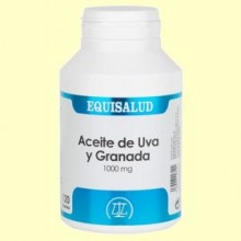 Aceite de Uva y Granada 1000 mg - 120 cápsulas - Equisalud