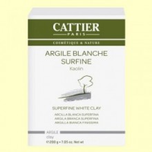 Arcilla Blanca Superfina - 200 gramos - Cattier