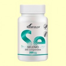 Selenio - 200 comprimidos - Soria Natural