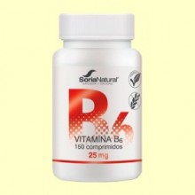 Vitamina B6 - 150 comprimidos - Soria Natural