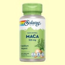 Maca - 100 cápsulas de 525 mg  - Solaray
