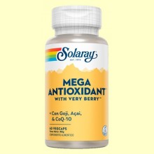 Mega Antioxidante Very Berry - 60 cápsulas - Solaray