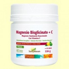 Magnesio Bisglicinato y Vitamina C - 226 gramos - Sura Vitasan