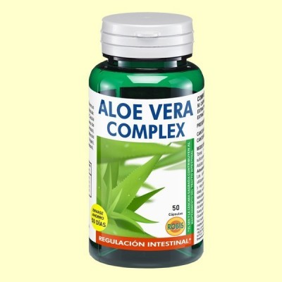 Aloe Vera Complex 620 mg - 50 cápsulas - Robis