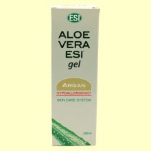 Aloe Vera Gel con Aceite de Argán - 200 ml - ESI Laboratorios