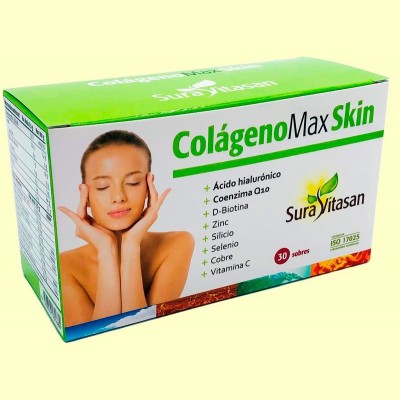 Colágeno Max Skin - 30 sobres - Sura Vitasan