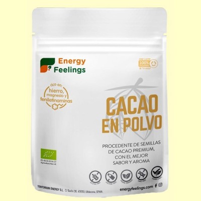 Cacao en Polvo Eco - 200 gramos - Energy Feelings