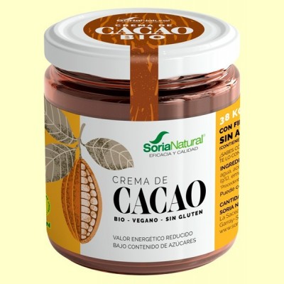 Crema de Cacao Bio - 200 gramos - Soria Natural