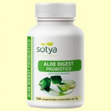 Aloe Vera Digest Probiótico - 100 comprimidos masticables - Sotya