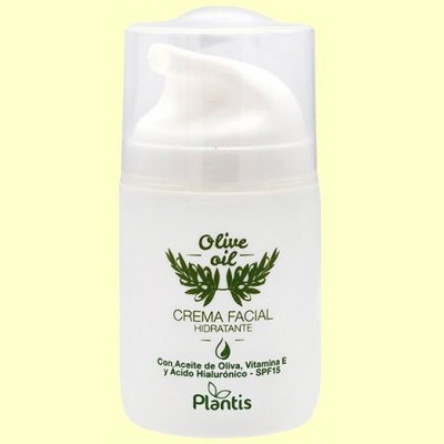 Crema Facial Hidratante Oliva - 50 ml - Plantis