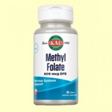 Methyl Folate 800 mcg - 90 comprimidos - Laboratorios Kal