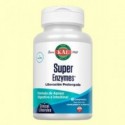 Super Enzymes - Apoyo digestivo - 60 comprimidos - Laboratorios Kal