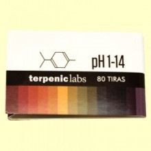 Tiras PH 1-14 - 80 tiras - Terpenic Labs