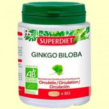 Ginkgo Biloba Bio - 80 comprimidos - Super Diet
