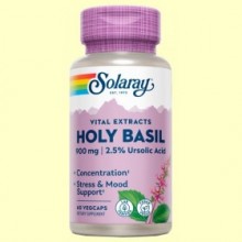 Holly Basil 900 mg - 60 cápsulas - Solaray