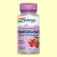 Pomegranate 200 mg - Granada - 60 cápsulas - Solaray