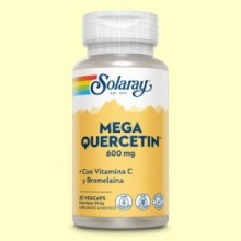 Mega Quercetin - Quercitina - 60 cápsulas - Solaray