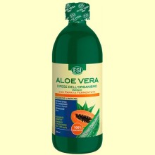 Zumo Aloe Vera con Papaya Fermentada - 500 ml - ESI Laboratorios