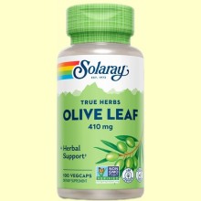 Hoja de Olivo 410 mg - 100 cápsulas - Solaray