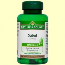 Sabal 450 mg - 100 cápsulas - Nature's Bounty