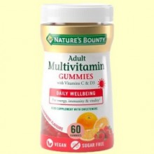 Multivitamínico Adultos - 60 gummies - Nature's Bounty