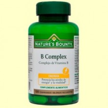 B-Complex - 100 cápsulas - Nature's Bounty