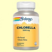 Chlorella 1500 mg - 120 comprimidos - Solaray
