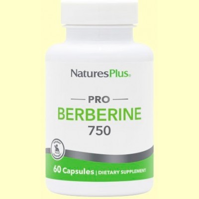 Pro Berberina 750 mg - 60 cápsulas - Natures Plus